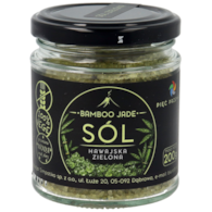 Sól Bamboo Jade zielona 1-2 mm 200 g - Pięć Przemian