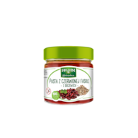 Pasta z czerwonej fasoli i soczewicy 190 g - Helcom