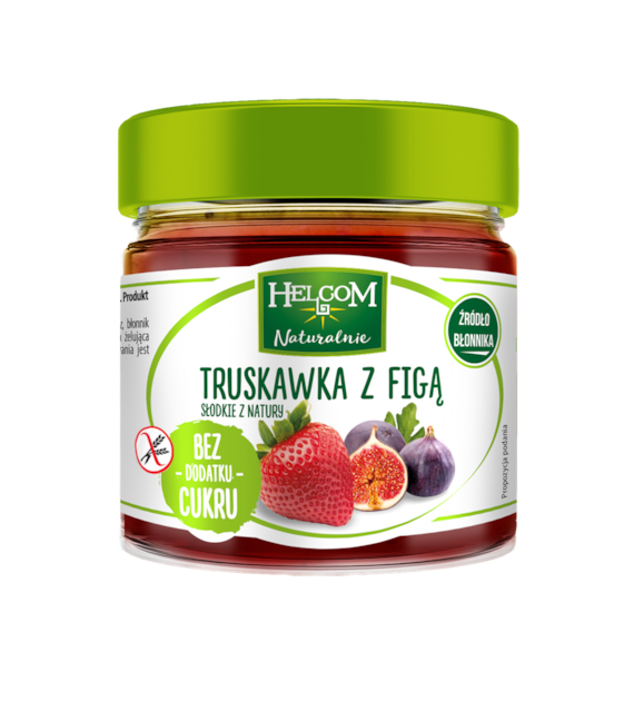 Pasta owocowa truskawka z figą 200 g - Helcom