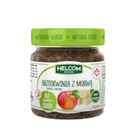 Pasta owocowa brzoskwinia z morwą 200 g - Helcom