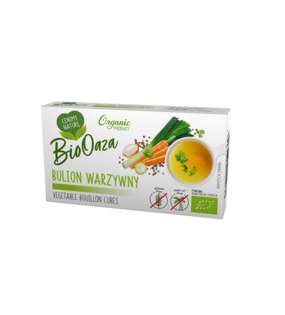 Bulion warzywny 66 g BIO 1 sztuka - BioOaza