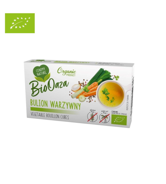 Bulion warzywny 66 g BIO 1 sztuka - BioOaza