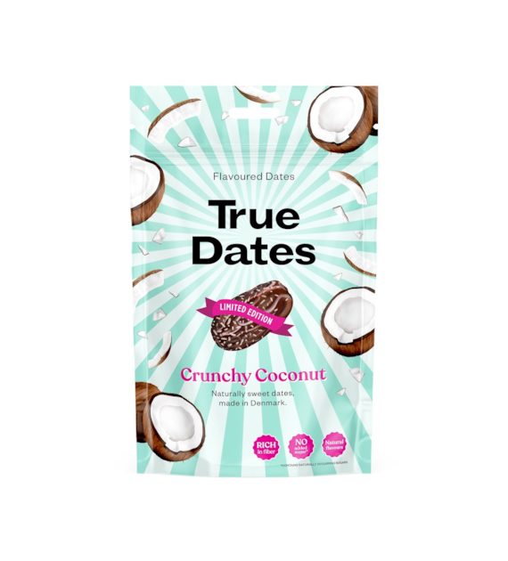 TRUE DATES daktyle Crunchy Coconut 100 g