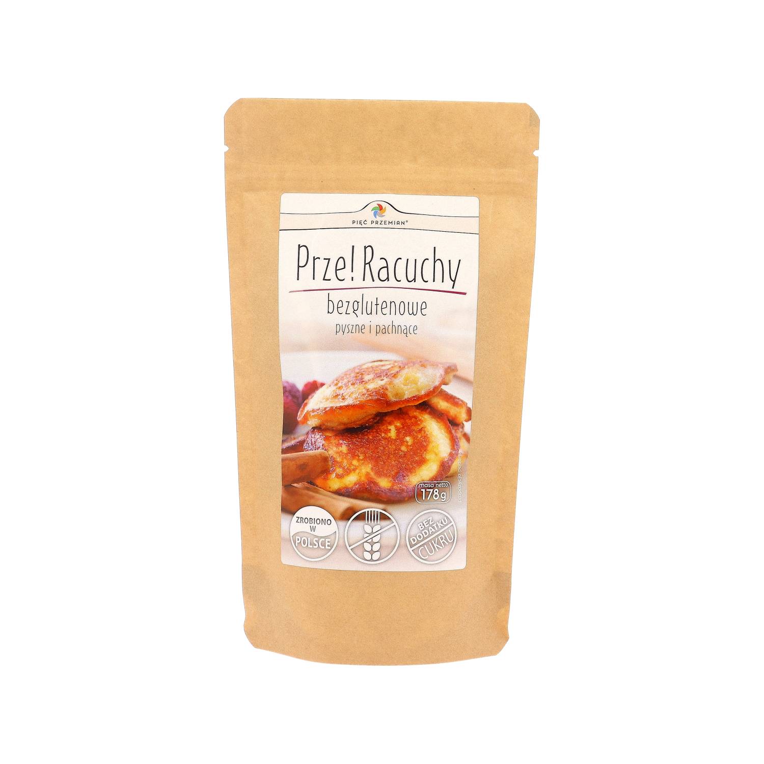Racuchy owsiane bezglutenowe 178 g - Pięć Przemian