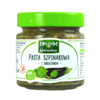 Pasta szpinakowa z bakłażanem 190 g - Helcom