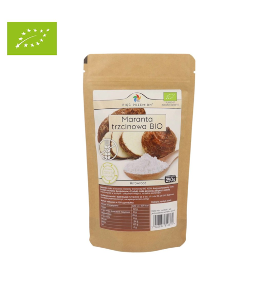 Maranta trzcinowa BIO 250 g - Pięć Przemian