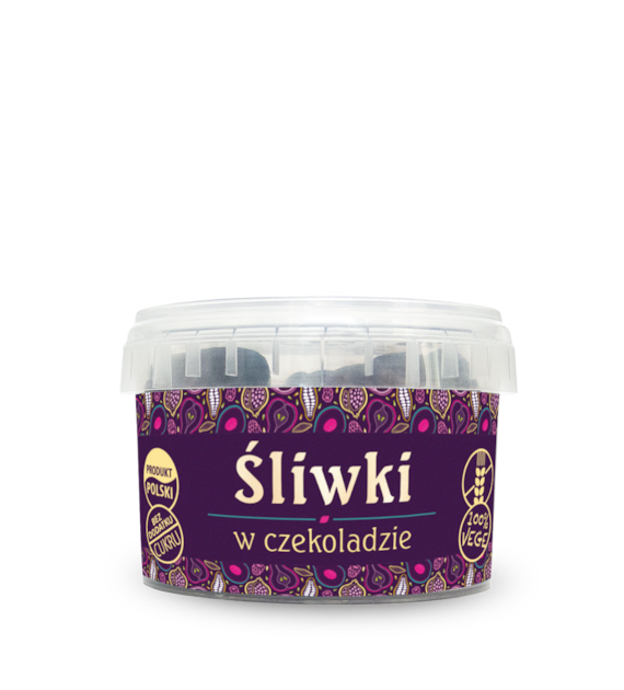 Śliwki w czekoladzie 160 g - Pięć Przemian