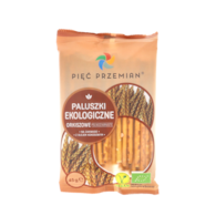 Paluszki orkiszowe pełnoziarniste BIO 45 g - Pięć Przemian