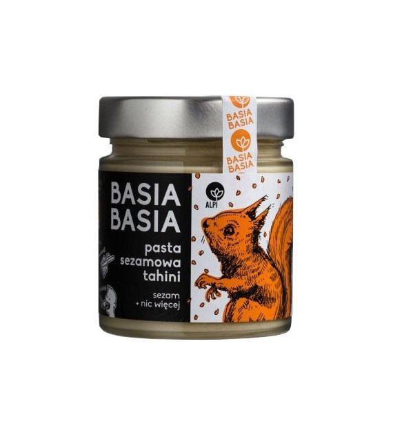 Krem pasta sezamowa tahini 210 g Basia Basia - Alpi