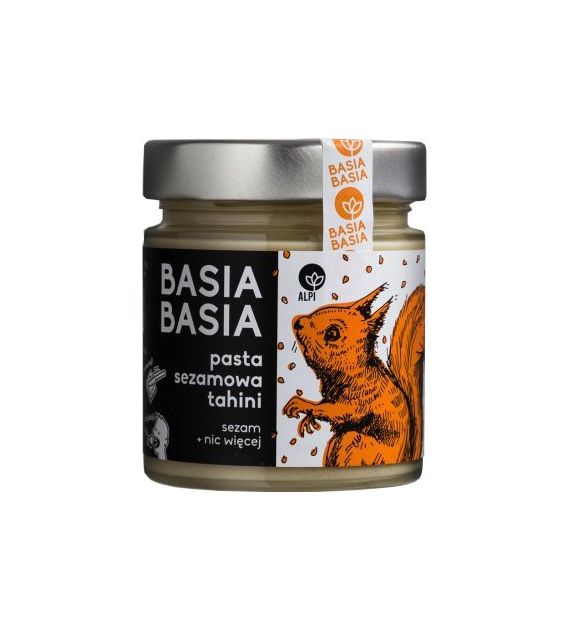 Krem pasta sezamowa tahini 210 g Basia Basia - Alpi