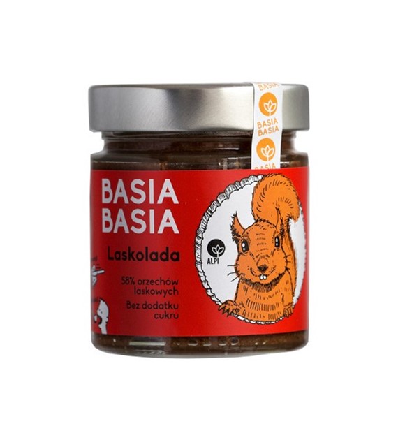 Krem orzechowy Laskolada 210 g Basia Basia - Alpi