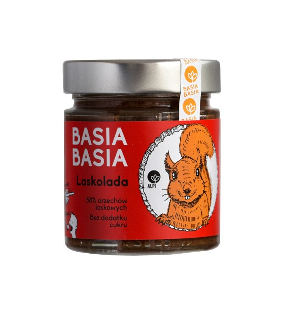 Krem orzechowy Laskolada 210 g Basia Basia - Alpi