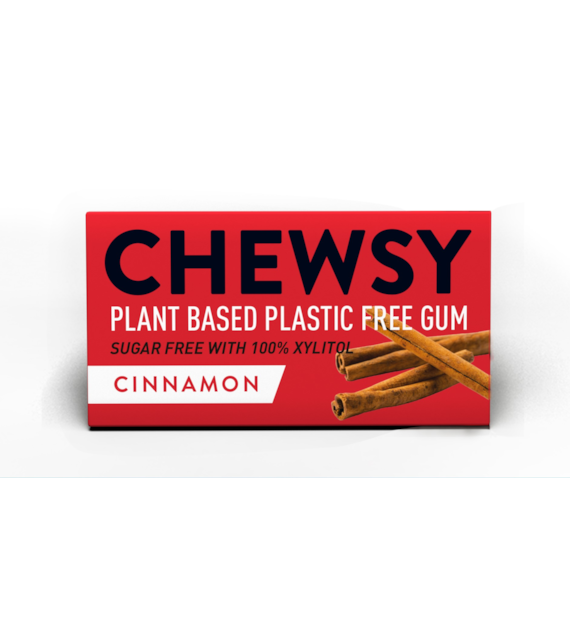 Gumy do żucia o smaku cynamonowym z ksylitolem 15 g (10 gum) - Chewsy