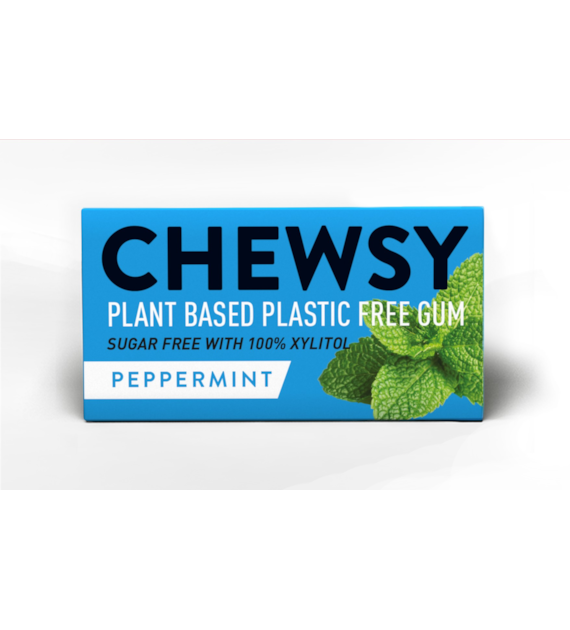 Gumy do żucia o smaku mięty pieprzowej z ksylitolem 15 g (10 szt.) - Chewsy