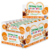 Zdrowy lizak Mniam-Mniam pomarańcza (ŁEZKA) - Starpharma