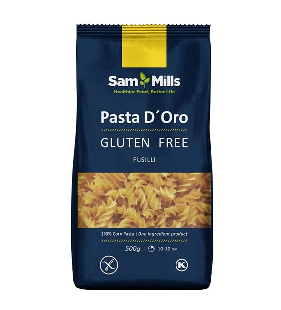 Makaron bezglutenowy świder (fusilli) 500 g - Sam Mills
