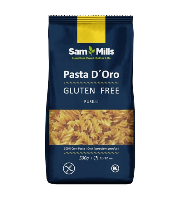 Makaron bezglutenowy świder (fusilli) 500 g - Sam Mills
