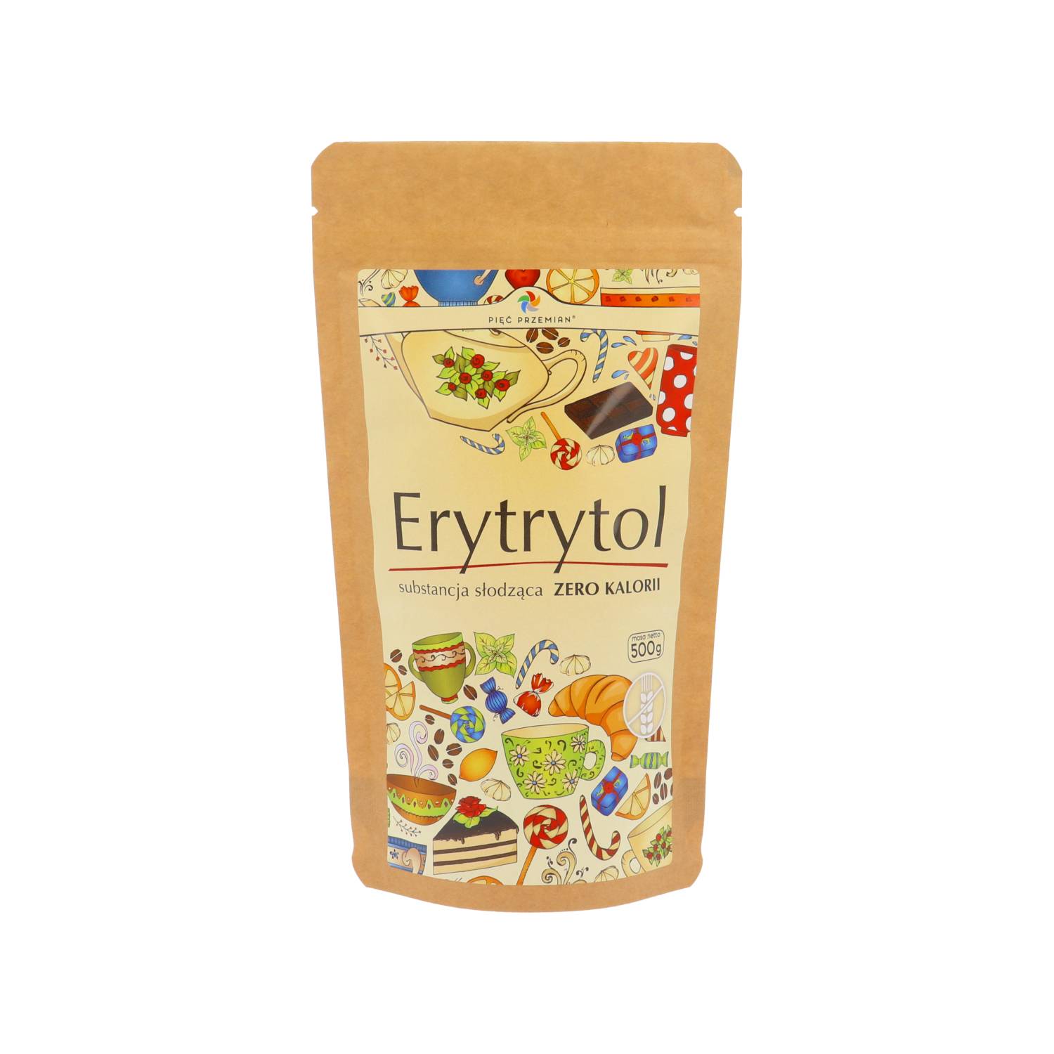 Erytrytol 500 g - Pięć Przemian