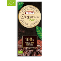 Czekolada ekologiczna gorzka 100% kakao bez dodatku cukru 100 g - Torras
