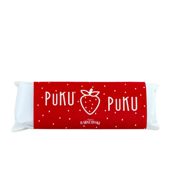 Baton Warszwski PuKu truskawkowy 40 g - Baton Warszawski