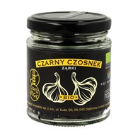 Czarny czosnek ZĄBKI BIO 100 g - Pięć Przemian