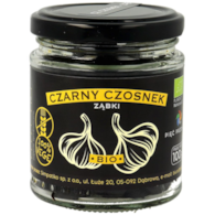 Czarny czosnek ZĄBKI BIO 100 g - Pięć Przemian