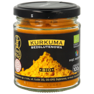 Kurkuma bezglutenowa BIO 100 g - Pięć Przemian