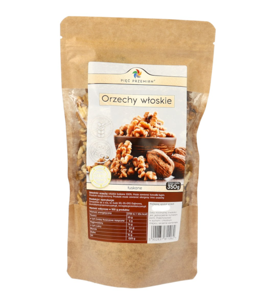 Orzechy włoskie 350 g - Pięć Przemian