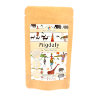 Migdały w czekoladzie bez cukru 100 g - Pięć Przemian
