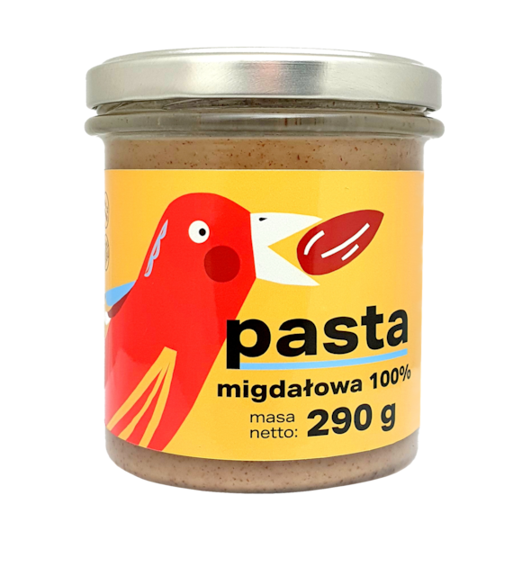 Pasta migdałowa 100% 290 g - Pięć Przemian