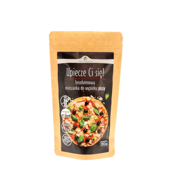Mieszanka do wypieku pizzy bezglutenowej 250 g - Pięć Przemian