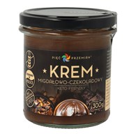 Krem migdałowo-czekoladowy KETO 300 g - Pięć Przemian