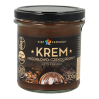 Krem migdałowo-czekoladowy KETO 300 g - Pięć Przemian