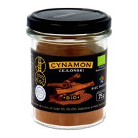 Cynamon cejloński bezglutenowy BIO 75 g - Pięć Przemian