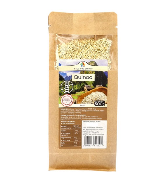 Quinoa - komosa ryżowa bezglutenowa 500 g - Pięć Przemian